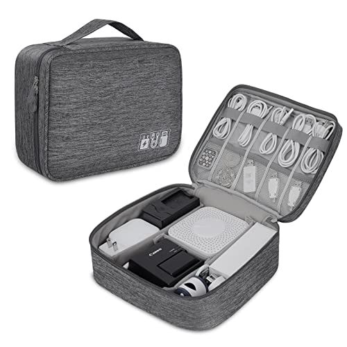 XINGXINRONG Kabel Organizer Tasche, Kabeltasche Tech Pouch Zubehör Elektronische Tasche für Ladekabel, Reise Elektronik Organizer für Handy, Ladegerät, Powerbank, 1 Stück XINGXINRONG Kabel Organizer Tasche, Kabeltasche Tech Pouch Zubehör Elektronische Tasche für Ladekabel, Reise Elektronik Organizer für Handy, Ladegerät, Powerbank, 1 Stück von XINGXINRONG