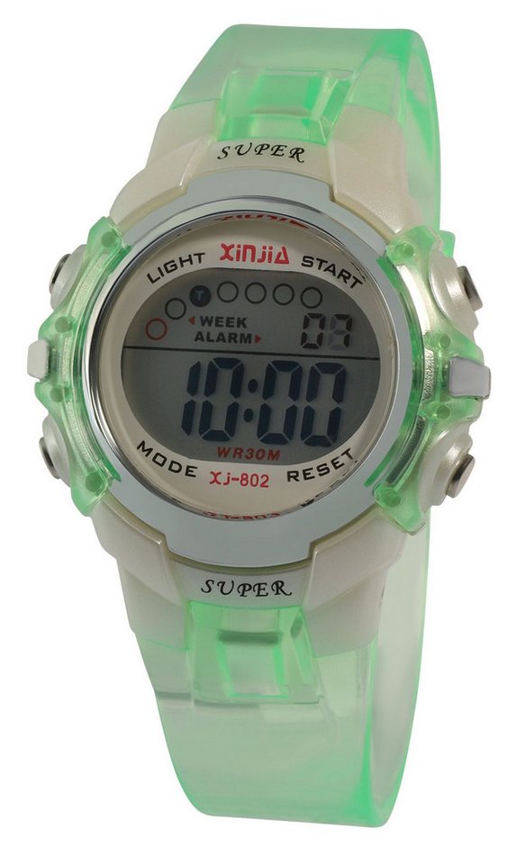XINJIA Quarzuhr 2410013 Xinjia Kinder Digitaluhr, TPU-Band von XINJIA