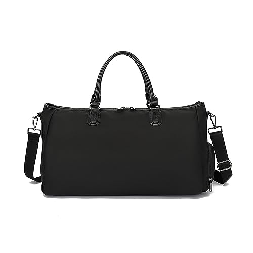 XINYASEE Oxford Reisetasche Herren Reisetasche Damen Reisetasche Turnbeutel Mehrfächer Reisetoilettenbeutel Fitnesskoffer Schwarz von XINYASEE