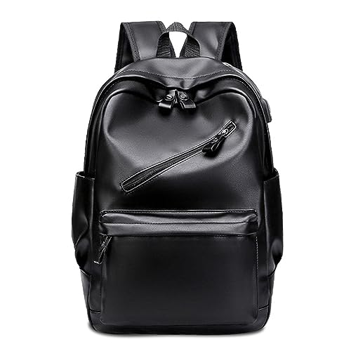 XINYASEE Tendenz Mode Unisex Rucksäcke Freizeitrucksack Herren Schulrucksack Teenager Wasserdicht Reiserucksack Mädchen Jungen Hochwertige Rucksack Taschen PU Tagesrucksack von XINYASEE