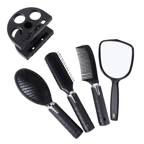 4 Stück Haarkamm-Set Haarstyling Kamm Haarbürsten-Set Lockenbürste Entwirren Haarbürste Massagebürste für Männer Frauen von XINYIN