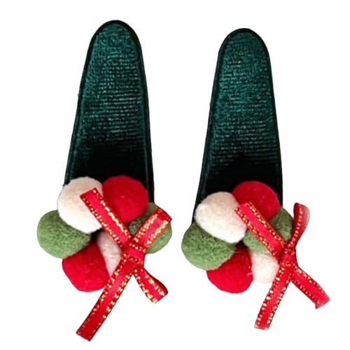 Flache Haarspange für Mädchen, Haarspange für Frauen, Mädchen, Strauß, Haarspange, Weihnachten, süße Foto-Requisiten von XINYIN