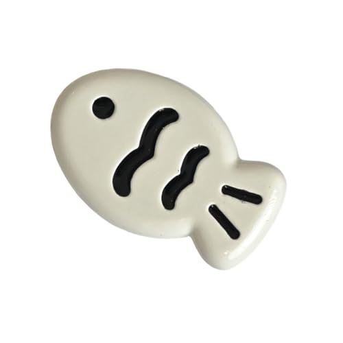 Haarklammer in Katzenform, Cartoon-Fisch, für Damen, Harz, einzigartige Haardekoration, modisches Haar-Zubehör von XINYIN