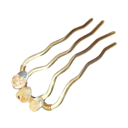 Handgefertigte Haarnadel mit Kristallstein, Haarstyling-Haargabel für Braut und Mode, Frauen, Hochzeits-Haar-Accessoires von XINYIN