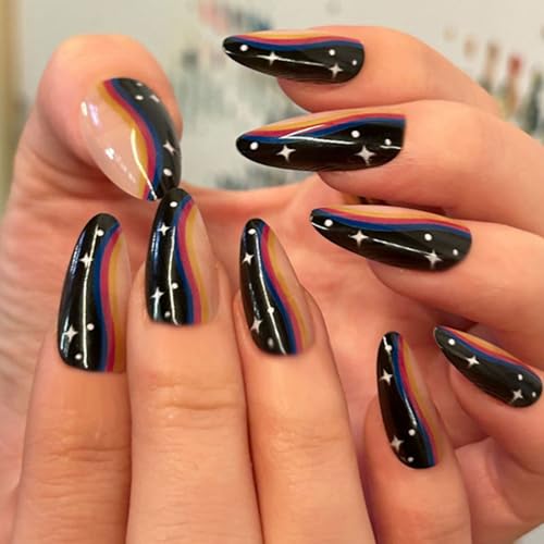 Künstliche Nägel zum Aufkleben auf Nägel, zum Aufkleben, künstliche Nägel, für Damen und Mädchen, Geschenk von XINYIN