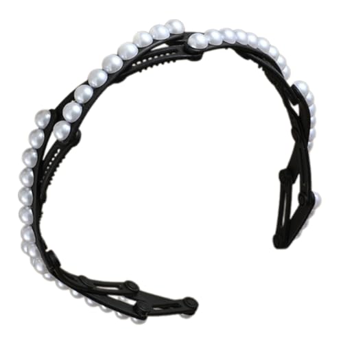 Tragbarer Damen-Haarreif mit dehnbaren Designs, faltbares Stirnband, Haarschmuck für verschiedene Frisuren von XINYIN