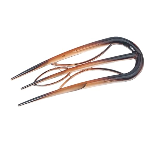 U-förmige Haarnadel, chinesischer Stil, Haarnadel, gedreht, rutschfest, französischer Haarstab für Frauen, formelle Veranstaltungen, Haarstyling U-förmige Haarnadel, chinesischer Stil, Haarnadel, gedreht, rutschfest, französischer Haarstab für Frauen, formelle Veranstaltungen, Haarstyling von XINYIN