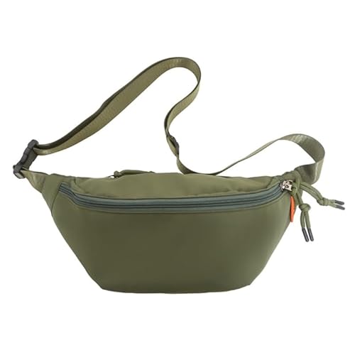 XINYIN 2023 Taille aus Nylon, Fanny Pack Kapazität Mode Brustgurt für Frauen Männer Spritzschutz Schultergurt Taille Pack Fanny Pack 2023 Taille aus Nylon Fanny von XINYIN