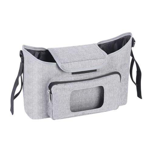 XINYIN Baby-Kinderwagentasche, Organizer, Windeln, Mumien-Tasche, Kutsche, Kinderwagen-Halter, universeller Kinderwagen-Zubehör, Outdoor-Kinderwagen-Organizer von XINYIN