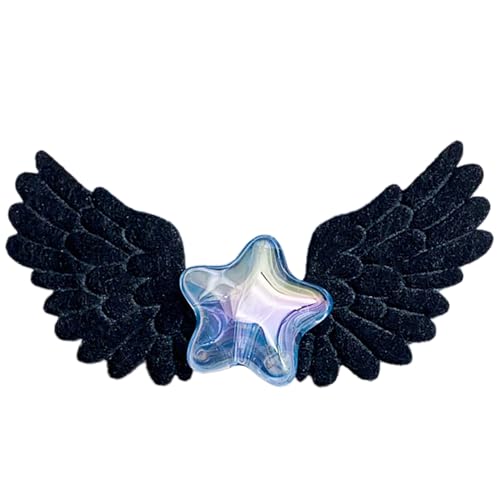XINYIN Schöne Engel Haarspange Stern Haar Accessoires Modische Süße Flügel Haarnadel Jugendliche Frauen Haarschmuck von XINYIN