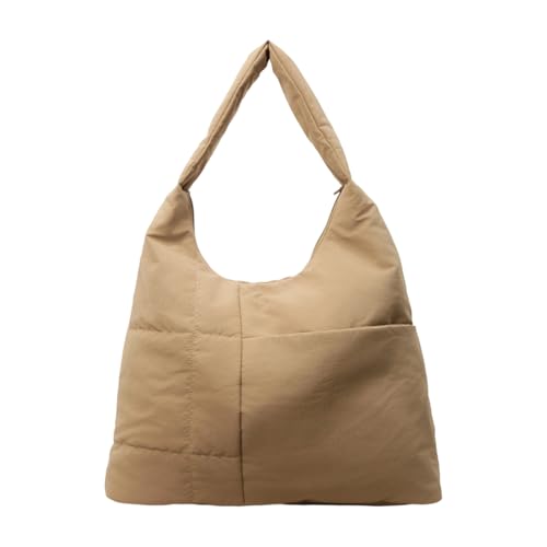 XINYIN Umhängetasche Nylon Unterarmbörse geräumige Reisetaschen für modische und praktische Verwendung in verschiedenen Anlässen Retro Umhängetasche, khaki, One Size von XINYIN