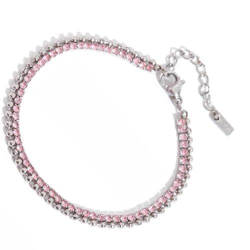 XINYIN Verstellbare Büroklammer-Herz-Charm-Armbänder, Edelstahl, stapelbar, Schmuck für Frauen, Freundschaftsgeschenk, Unisex, verstellbarer Herzschmuck, Einheitsgröße, Wie beschrieben von XINYIN