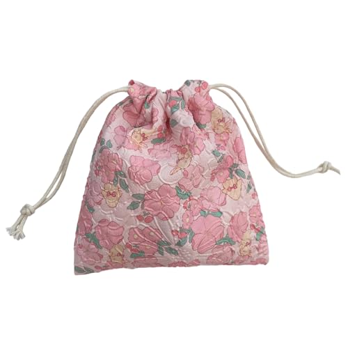 XINYIN Wiederverwendbare Polyester-Tasche mit Kordelzug, organisiert für Beauty-Werkzeuge, Schmuck, praktisches Reisezubehör, Aufbewahrungstasche für Damen, K, One Size XINYIN Wiederverwendbare Polyester-Tasche mit Kordelzug, organisiert für Beauty-Werkzeuge, Schmuck, praktisches Reisezubehör, Aufbewahrungstasche für Damen, K, One Size von XINYIN