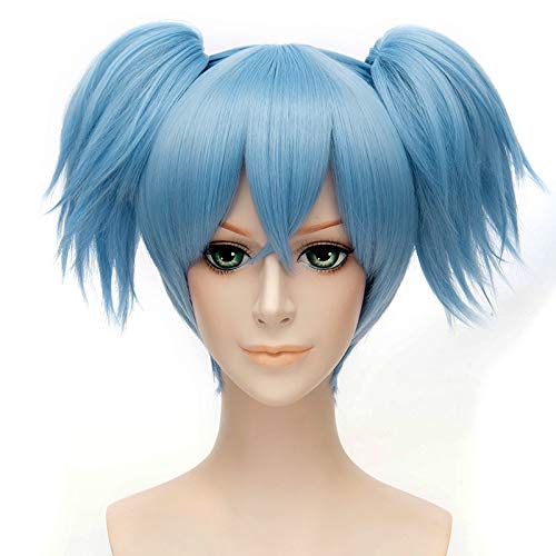 Anime Attentat Klassenzimmer Shiota Nagisa Pferdeschwänze Kurze Perücke Cosplay Kostüm Hitzebeständiges Kunsthaar Männer Cosplay Perücken von XINYIYI