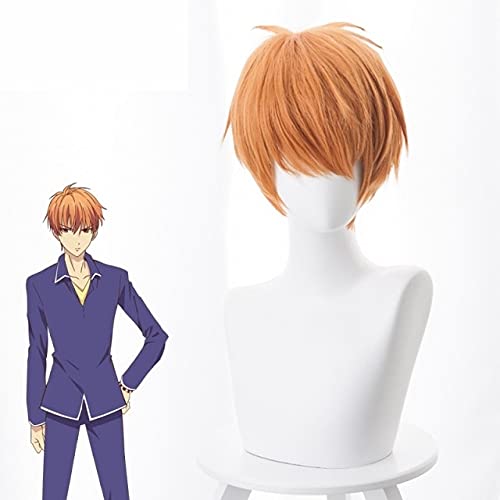 Anime Obstkorb Tooru Perücke Soma Kyo Soma Yuki Cosplay Kostüm Männer Frauen Halloween Perücken + Free Perücke Cap 3 von XINYIYI