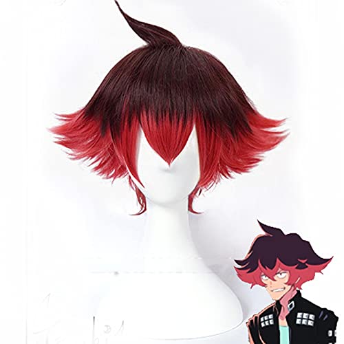 Anime Promare Gueira Kurze Perücke Cosplay Kostüm Hitzebeständiges Kunsthaar Männer Frauen Perücken + Perückenkappe Anime Promare Gueira Kurze Perücke Cosplay Kostüm Hitzebeständiges Kunsthaar Männer Frauen Perücken + Perückenkappe von XINYIYI