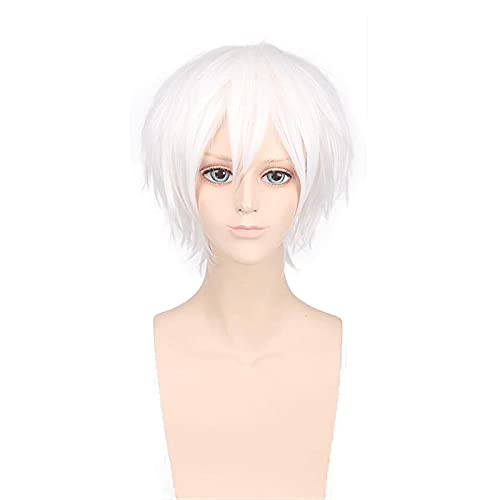 Anime Toaru Majutsu Kein Index Beschleuniger Weiß Kurze Perücke Cosplay Kostüm Hitzebeständiges Kunsthaar Männer Cosplay Perücken Anime Toaru Majutsu Kein Index Beschleuniger Weiß Kurze Perücke Cosplay Kostüm Hitzebeständiges Kunsthaar Männer Cosplay Perücken von XINYIYI