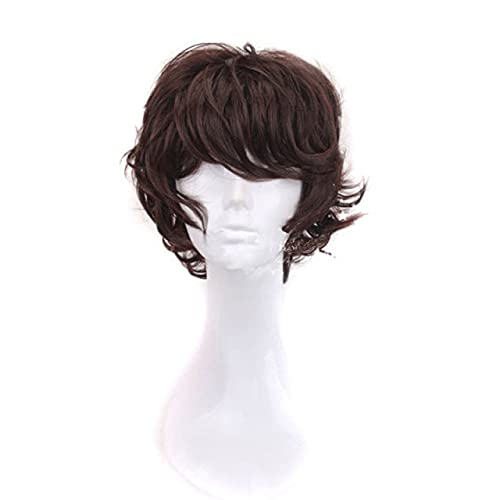 Cosroad Anime Bungo Streunende Hunde Dazai Osamu Cosplay Perücke Hitzebeständige Männer Kurzes es Lockiges Haar Cosplay Kostüm Perücken Einheitsgröße Dazai Osamu Cosroad Anime Bungo Streunende Hunde Dazai Osamu Cosplay Perücke Hitzebeständige Männer Kurzes es Lockiges Haar Cosplay Kostüm Perücken Einheitsgröße Dazai Osamu von XINYIYI