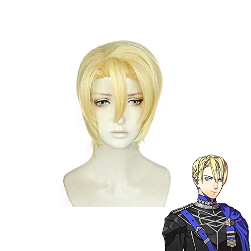 Feuer Emblem: Threehouses Dimitri Alexandre Bladud Kurze Perücke Cosplay Kostüm Hitzebeständiges Kunsthaar Männer Frauen Frauen Party Perücken Feuer Emblem: Threehouses Dimitri Alexandre Bladud Kurze Perücke Cosplay Kostüm Hitzebeständiges Kunsthaar Männer Frauen Frauen Party Perücken von XINYIYI