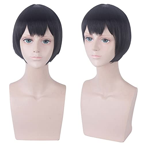 Hanako-Kun Yugi Amane Cosplay Kostüm Perücke + Hut + Top + Hose + Umhang + T-Shirt Toilettengebundene Jibaku Shounen Hanako Kun Cosplay Kostüme Männer M Hanako Kun Perücke 506 von XINYIYI