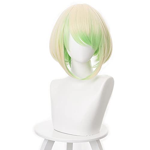 Promare Mad Burnish Lio Fotia Cosplay Perücke 35Cm Kurze Gerade Hitzebeständige Synthetische Haare Anime Perücken + Perücke Cap von XINYIYI