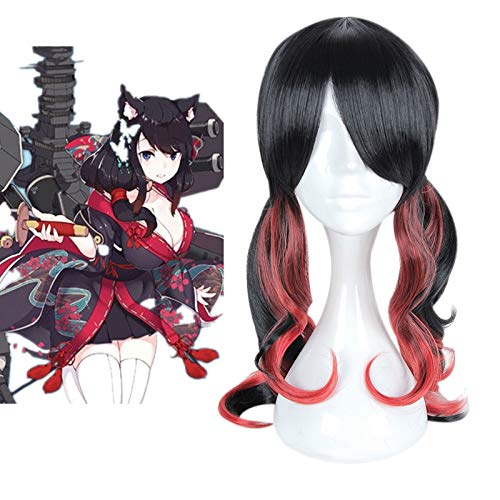 Spiel Azur Lane Cosplay Perücken Ijn Fuso Cosplay Hitzebeständige Synthetische Perücken Halloween Carnival Party Frauen Cosplay Perücken von XINYIYI