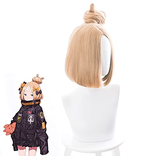 Wig for Fgo Fate Grand Order 3Th Anniversary Short Straight Bob Abigail Williams Heat Resistant Synthetic Hair Cosplay + Free Wig Cap von XINYIYI