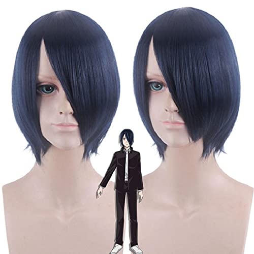 Yu Ishigami Cosplay Perücke Anime Kaguya Sama Liebe Ist Krieg Cosplay Perücken Männer Halloween 35Cm Marineblau Synthetisches Haar + Perückenkappe Yu Ishigami Perücke Pl-684 Yu Ishigami Cosplay Perücke Anime Kaguya Sama Liebe Ist Krieg Cosplay Perücken Männer Halloween 35Cm Marineblau Synthetisches Haar + Perückenkappe Yu Ishigami Perücke Pl-684 von XINYIYI