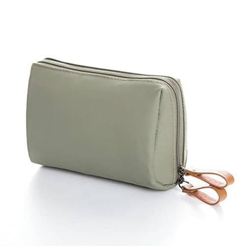 Damen-Kosmetiktasche, einfarbig, koreanischer Stil, Make-up-Tasche, Kulturbeutel, Make-up-Organizer (Farbe: B, Größe: wie abgebildet) von XINYUES