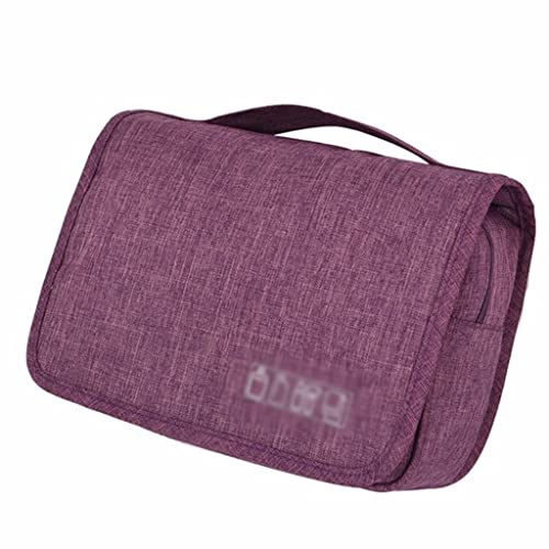 Hängende Toilettenartikel-Aufbewahrungstaschen für Damen und Herren, tragbare Make-up-Tasche mit Reißverschluss, Organizer, Faltbare Kosmetiktasche (Farbe: A, Größe: wie abgebildet) von XINYUES