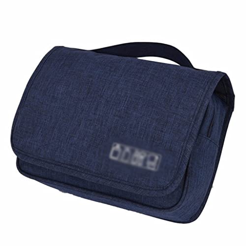 Hängende Toilettenartikel-Aufbewahrungstaschen für Damen und Herren, tragbare Make-up-Tasche mit Reißverschluss, Organizer, Faltbare Kosmetiktasche (Farbe: D, Größe: wie abgebildet) von XINYUES