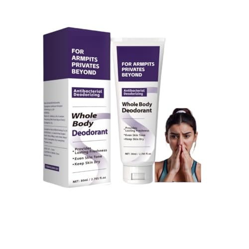 XINYUEST Körper-Deocreme für Damen und Herren – Langanhaltende Geruchskontrolle, schweißhemmend und pH-ausgleichend – Geeignet für Fitnessstudio, Arbeit und den Alltag. (1PCS, 1) von XINYUEST