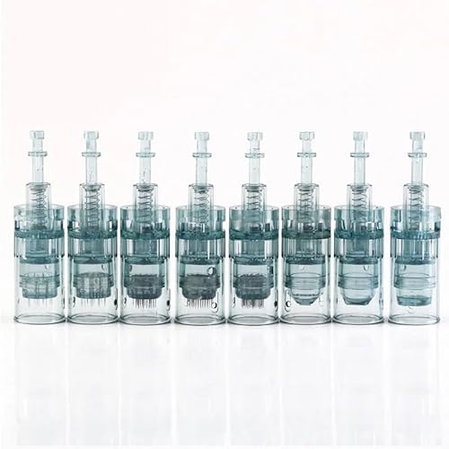 11 Pins Ultima M8 Microneedling Pen patronen Cartridges Needling pen elektrisch Derma Pen für Gesicht, Körper and Hautpflege, Microneedling Stift - mit 8 Stück 11-Pin-Kartuschen von XINYUNXIN