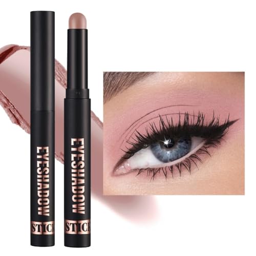 Eyeshadow Stick，Glitter and Matte Eyeshadow，Creme Lidschatten，Waterproof，Glitzerndes Augen-Make-up Kreieren（#11） von XINYUNXIN