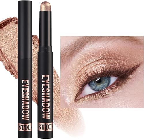 Eyeshadow Stick，Glitter and Matte Eyeshadow，Creme Lidschatten，Waterproof，Glitzerndes Augen-Make-up Kreieren（#16） von XINYUNXIN