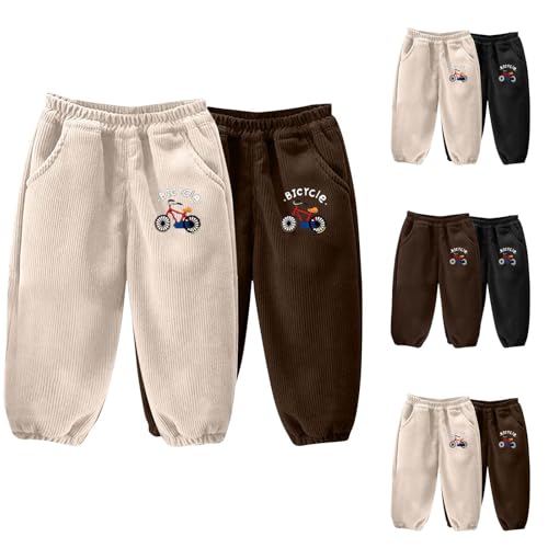 XINYUNZU 2er Pack Jungen Cordhose Kinder Jogginghose Jogger Pants Boy Sweathose Sporthose Lässige Hose Thermohose Winterhose Outdoor Hosen für 3-10 Jahre Alt Angebote Khaki 3 Jahre XINYUNZU 2er Pack Jungen Cordhose Kinder Jogginghose Jogger Pants Boy Sweathose Sporthose Lässige Hose Thermohose Winterhose Outdoor Hosen für 3-10 Jahre Alt Angebote Khaki 3 Jahre von XINYUNZU