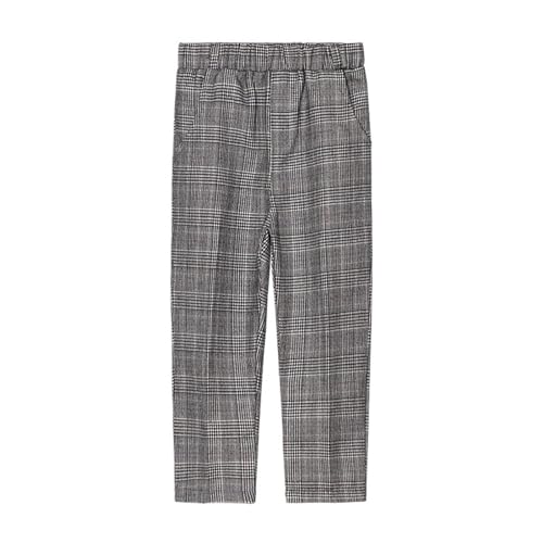 XINYUNZU Hose Jungen Anzughose Trouser Boy Pants Outdoor Hosen Kindersakkohose Chino Hose für Jungs 2-13 Jahre Alt Angebote Grau 3-4 Jahre von XINYUNZU