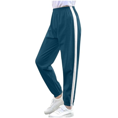 XINYUNZU Jungen Jogginghose Sommer Baumwolle Leichte Sommerhose Outdoorhose Luftig Pants Boys Freizeithose Dünne Hose Elastische Taille Sporthose Mode Hosen für Kinder Armeegrün 4 Jahre von XINYUNZU