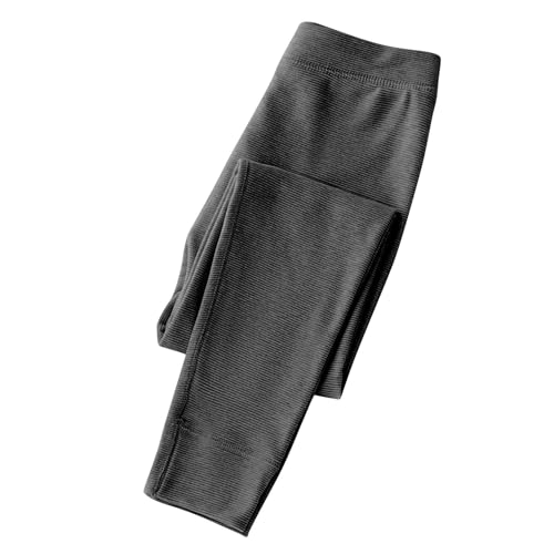 XINYUNZU Kinder Leggings Baumwolle Thermohose Gefütterte Hose Einfarbige Winterhose Thermoleggings Sport Hosen Mädchen Jungen 2-13 Jahre Alt Warehouse Schwarz 10 Jahre von XINYUNZU