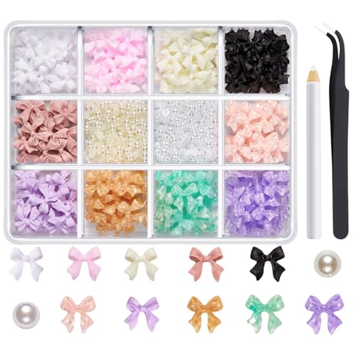 1 Box 3D Nägel Charm Nägel Strasssteine ​​für Frauen Nägel Dekoration Nägel Kunstprojekte Verzierung Handwerk Zubehör von XINgjyxzk