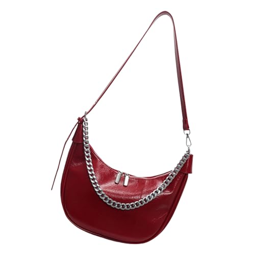 All Passende Unterarmtasche Damen Große Kapazität Umhängetasche PU Leder Achselhöhlentasche Einkaufstasche Koreanische Stile Handtasche von XINgjyxzk