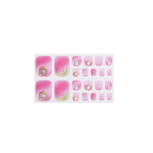 Aufkleber Set Aufkleber Maniküre Zehen Klebefolien Wraps Aufkleber Fußdekoration Aufkleber Set Aufkleber Maniküre Zehen Klebefolien Wraps Aufkleber Fußdekoration von XINgjyxzk