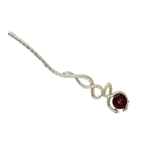 Chinesischer Traditioneller Haarstab Traditioneller Chinesischer Eleganter Schlangenhaar Essstäbchen Mädchen Cosplay Haarschmuck von XINgjyxzk