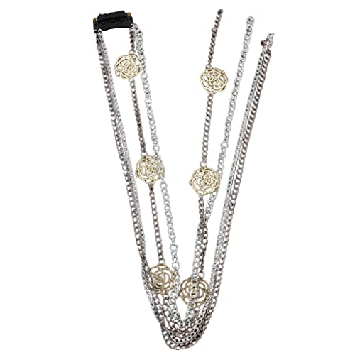 Haarband Kopfkette Mehrfach Geflochten Punk 50 Cm Mädchen Hip Hop Haarschmuck von XINgjyxzk