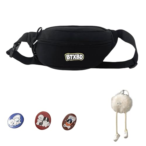 Multifunktionale Bauchtasche Hüfttasche Umhängetasche Japanische Stile Brusttasche Mit Verstellbarem Riemen Gürteltasche Für Damen Und Mädchen von XINgjyxzk