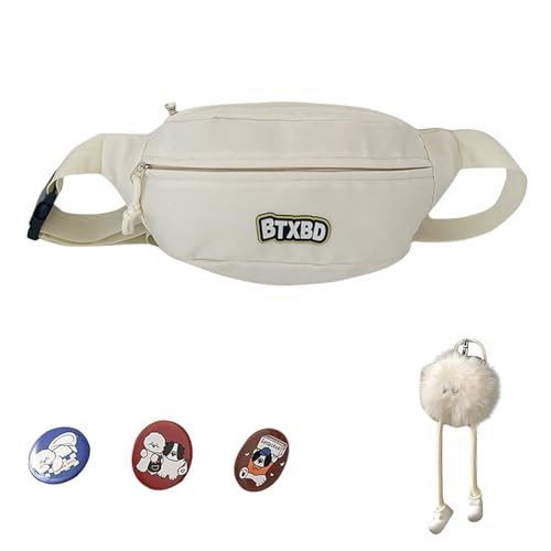 Multifunktionale Bauchtasche Hüfttasche Umhängetasche Japanische Stile Brusttasche Mit Verstellbarem Riemen Gürteltasche Für Damen Und Mädchen von XINgjyxzk