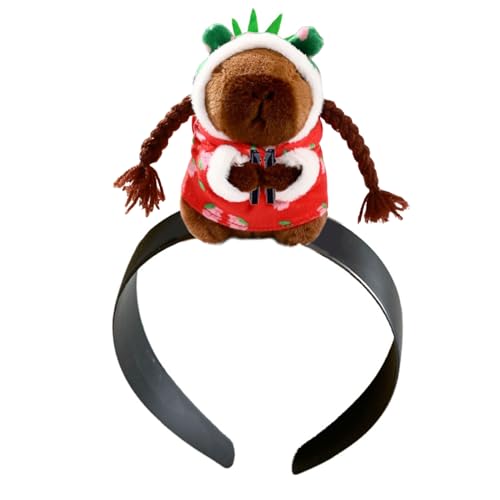 Niedliches Stirnband, lustiges zahnloses Stirnband, Capybara-Haarband, Baumwoll-Stirnband, perfekt für Partys und Cosplay, niedliches Stirnband für einen charmanten Look von XINgjyxzk