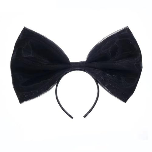 Übertriebene Haarnadel, übergroßes Schleifen-Haarband, einzigartiges Schmetterlingsknoten-Stirnband, elegantes Damen-Haar-Accessoire, Stirnbänder für Kopfschmuck von XINgjyxzk