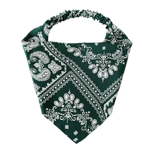 Vintage Bandana Haargummis Weiches Polyester Kopfbedeckung Mädchen Haar Accessoires Stilvolle Haardekoration Für Frauen von XINgjyxzk