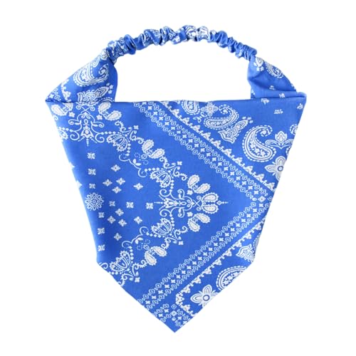 Vintage Bandana Haargummis Weiches Polyester Kopfbedeckung Mädchen Haar Accessoires Stilvolle Haardekoration Für Frauen von XINgjyxzk
